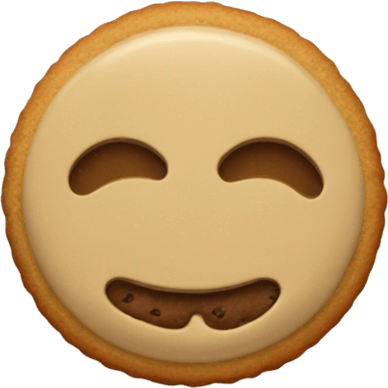 beige neutral mit cookie emoji