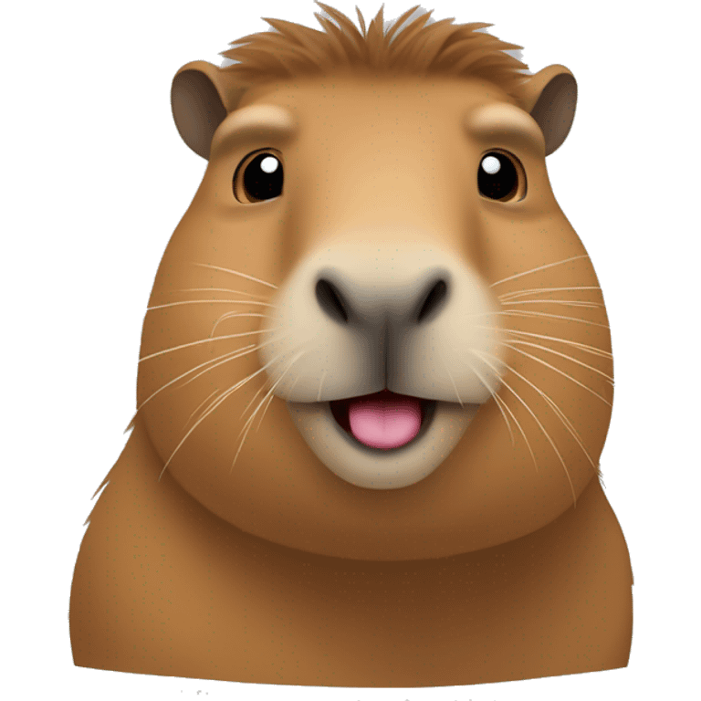 kulaklık takan capybara emoji