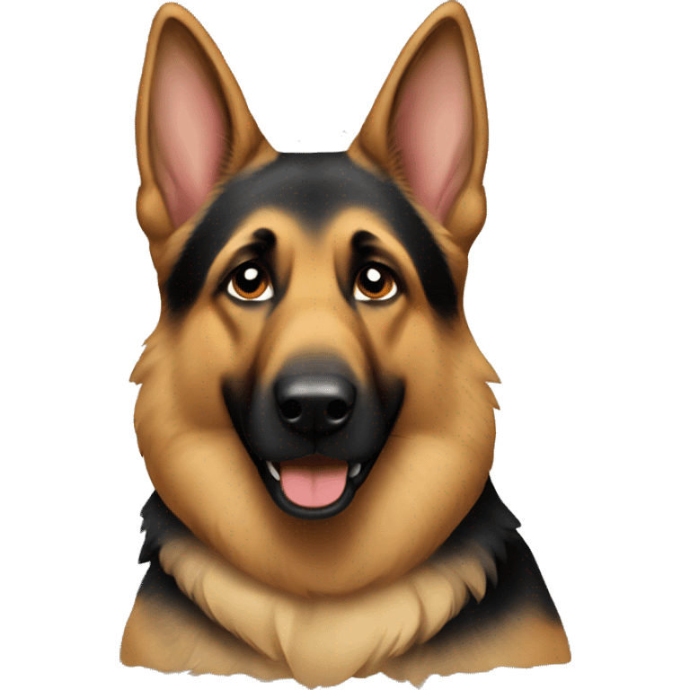 German shepherd  emoji