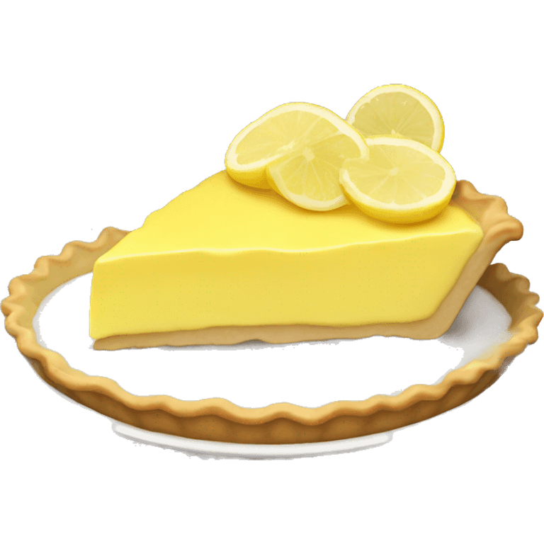 Lemon pie emoji