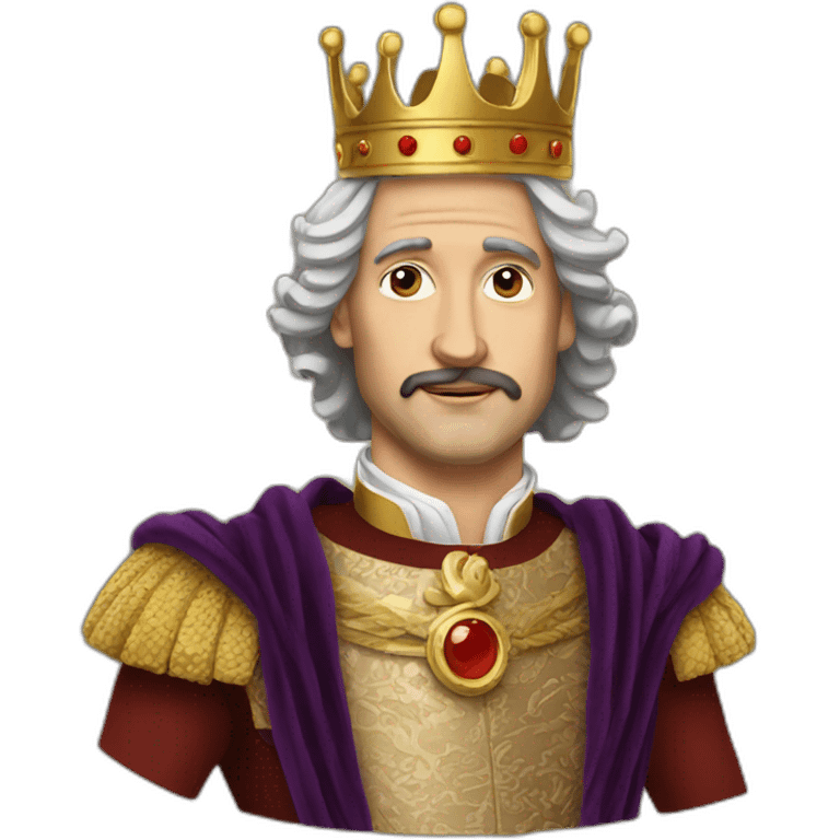 french king emoji