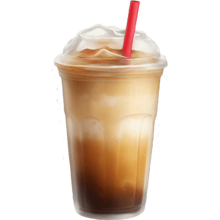 Iced coffee emoji