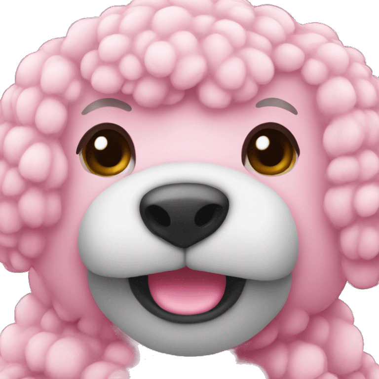 Soft stuffed animal pink  emoji