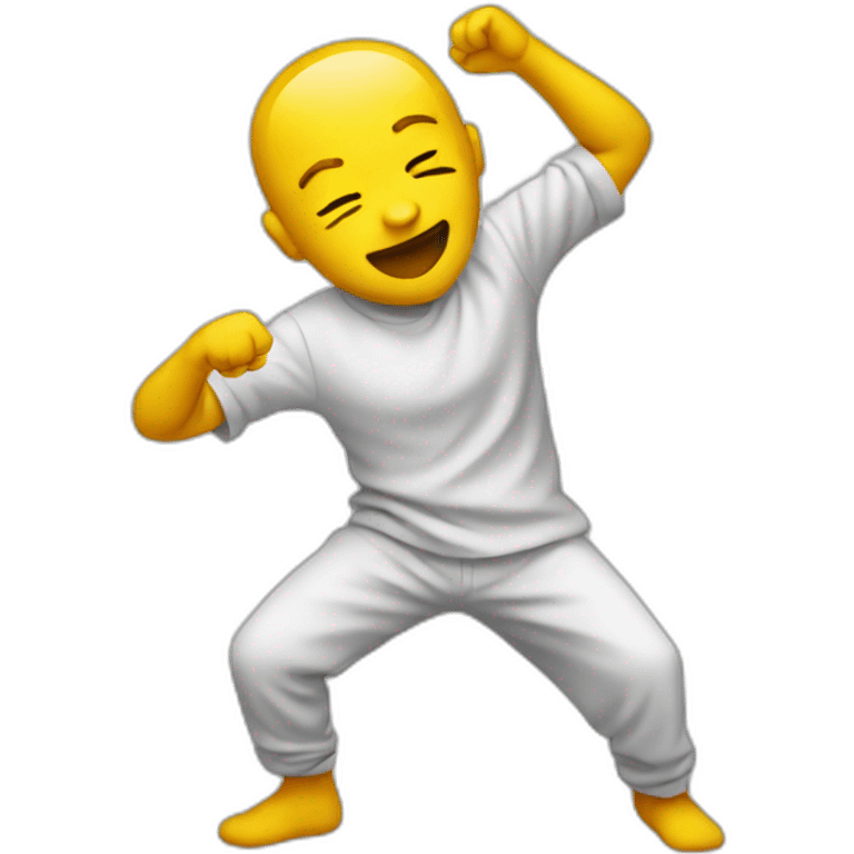 someone doing a dab emoji