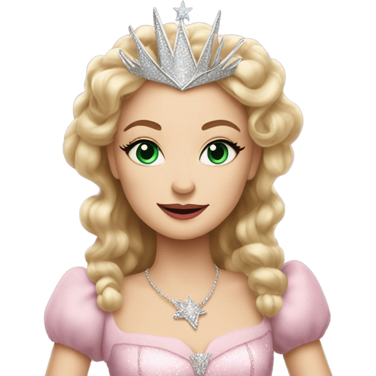 Glinda from the new wicked movie emoji