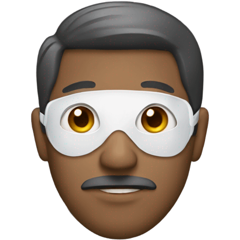 Man wearing a mask  emoji