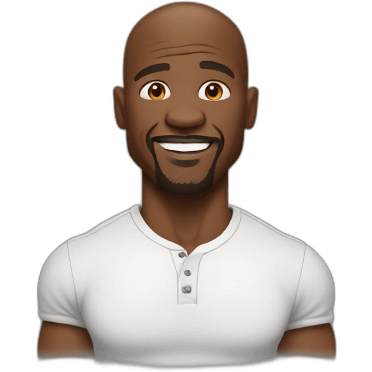 terry crews cartoon wearing henley emoji