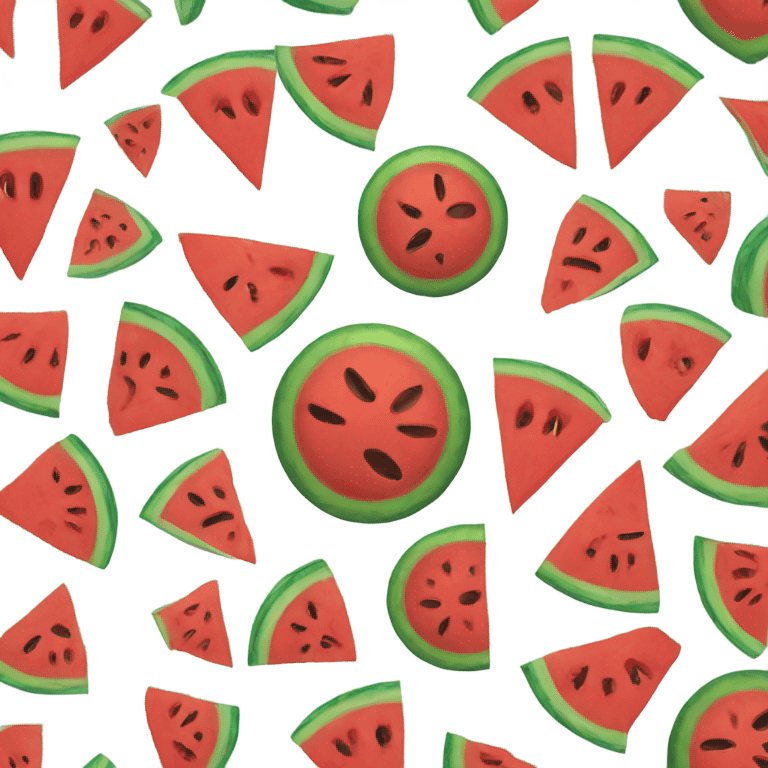 angry watermelon  emoji