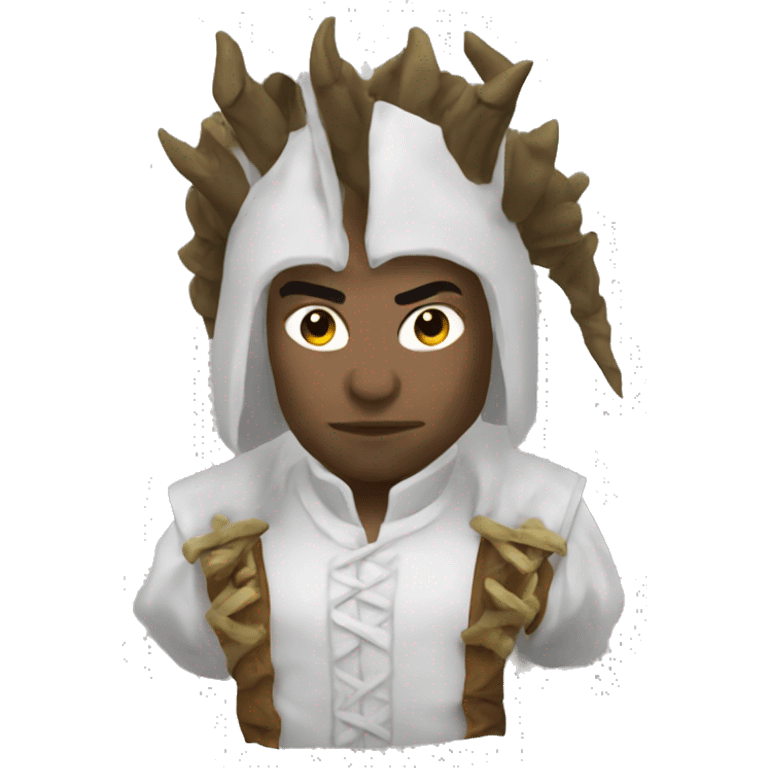 Diablo blanco  emoji