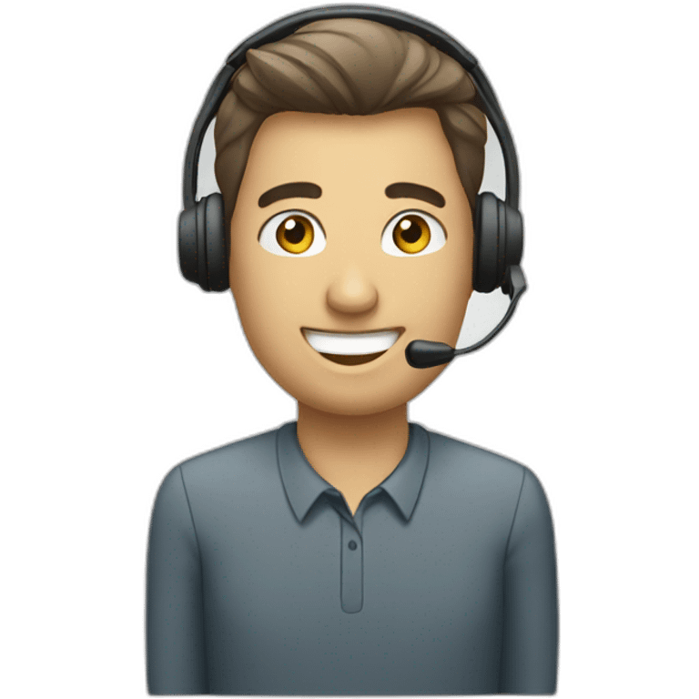 call center emoji