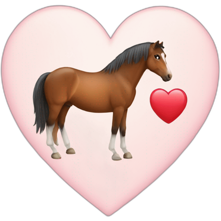 horse in heart emoji