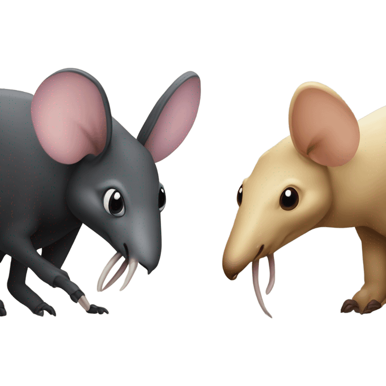 Ant eater and aardvark  emoji