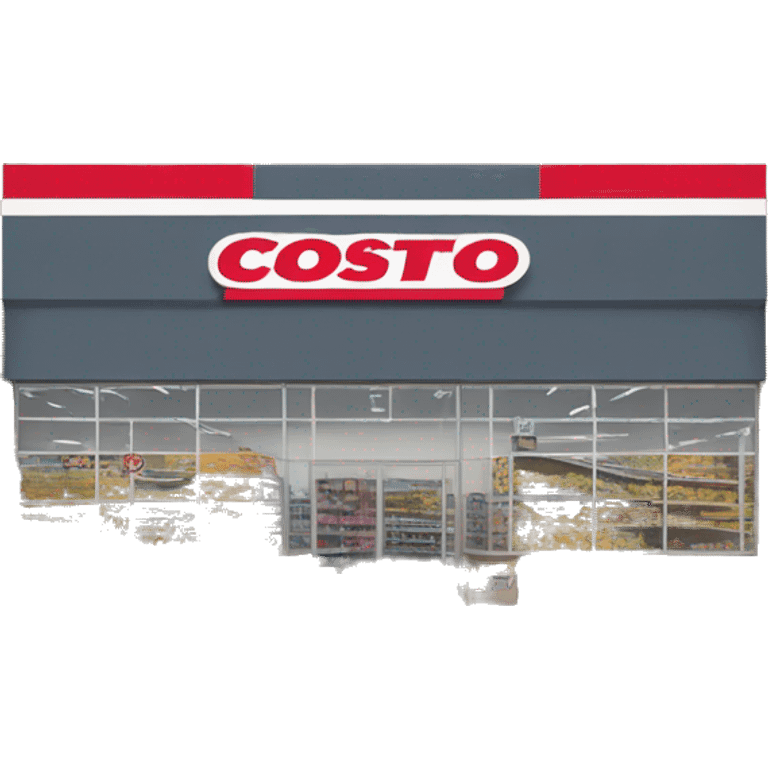 Costco store front emoji