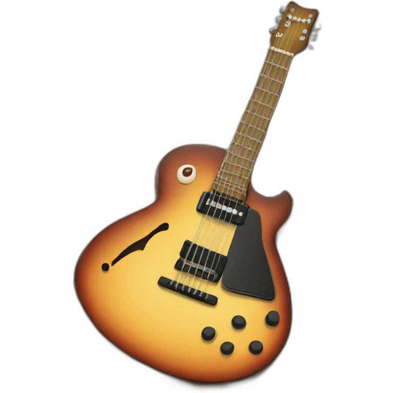 Guitarra heavy  emoji