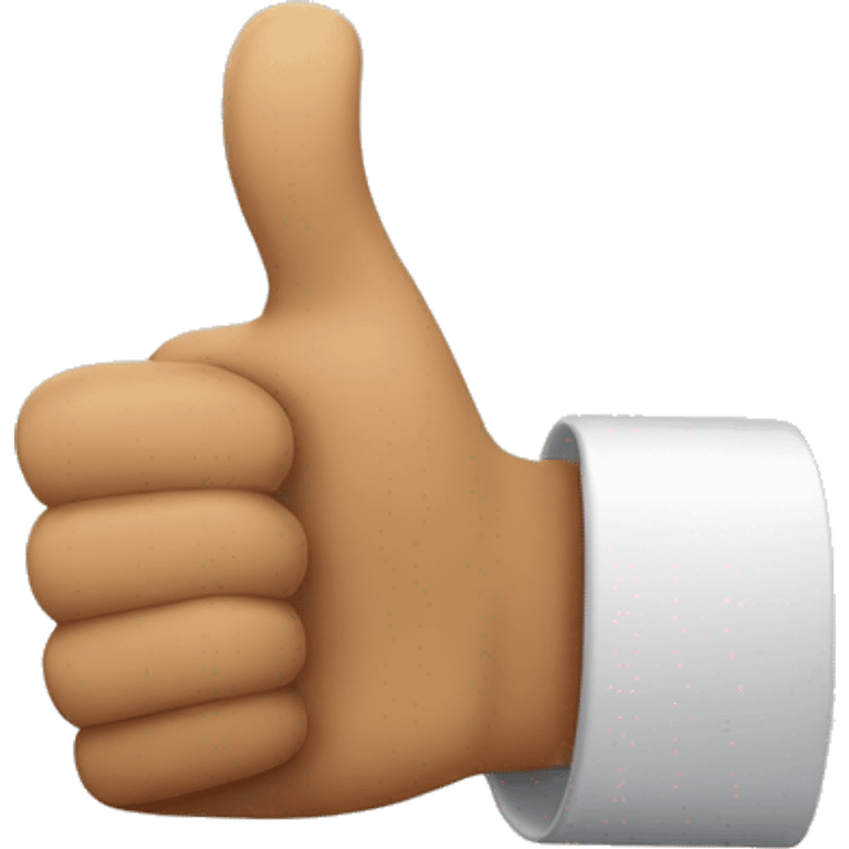 thumbs up and thank you emoji