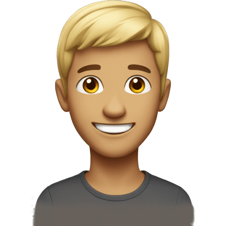 Human happy younger emoji