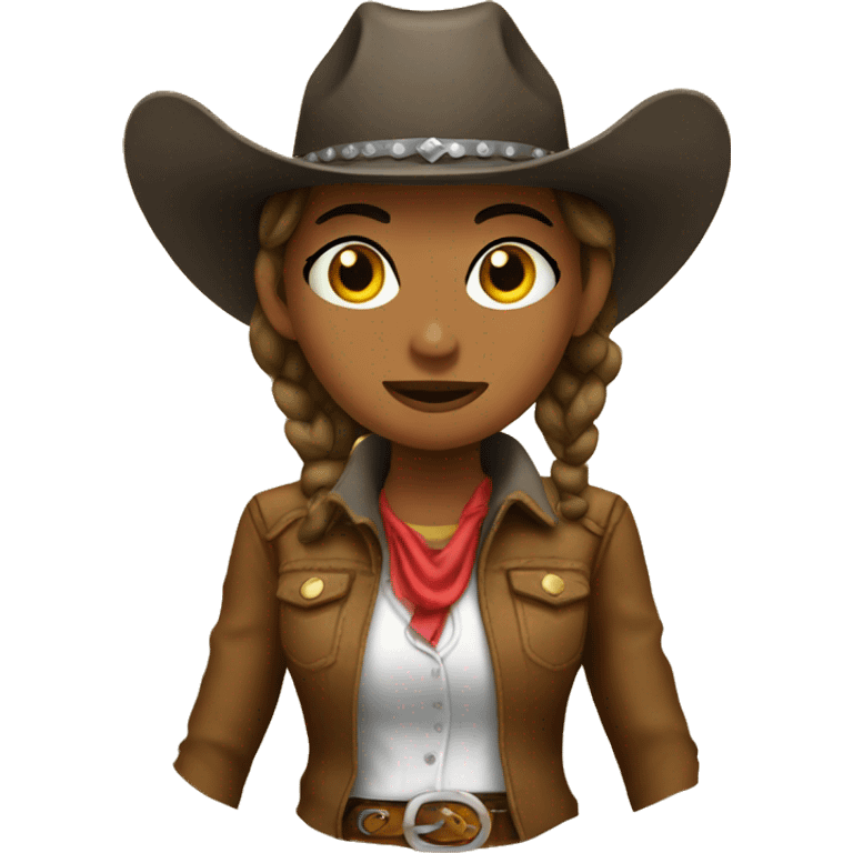 Cowgirl emoji