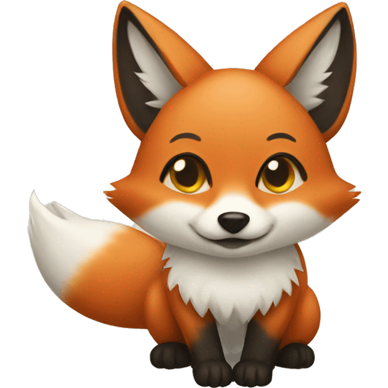 Japanese fox emoji