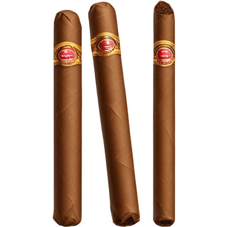 A cigar emoji