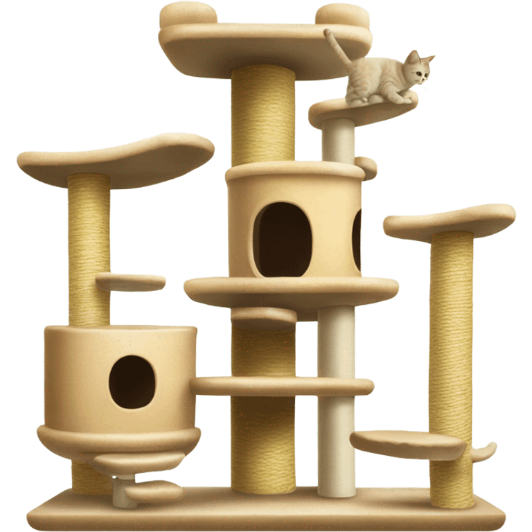 Cat tree emoji