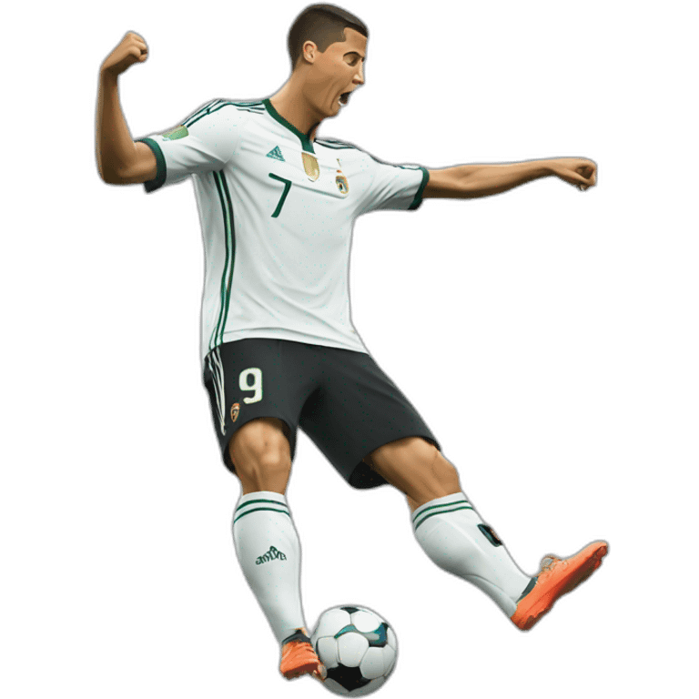 Ronaldo dab emoji