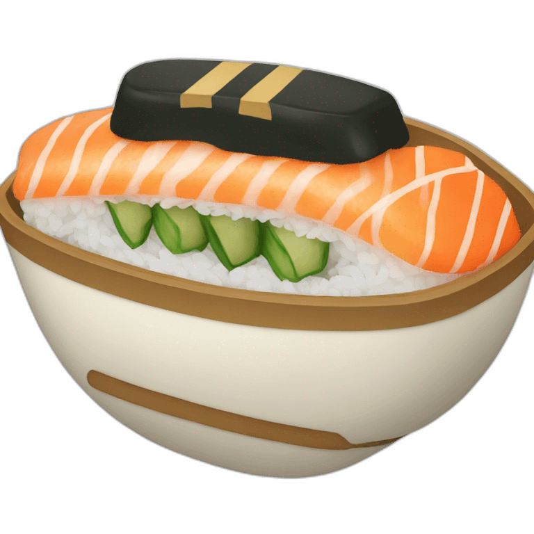 sushi boat emoji