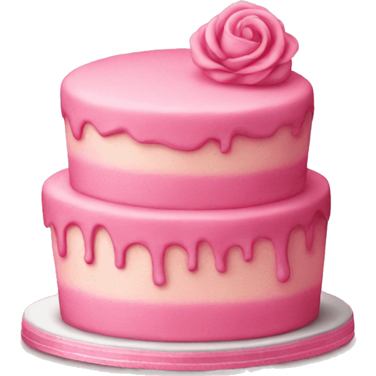 Pink vintage cakes emoji