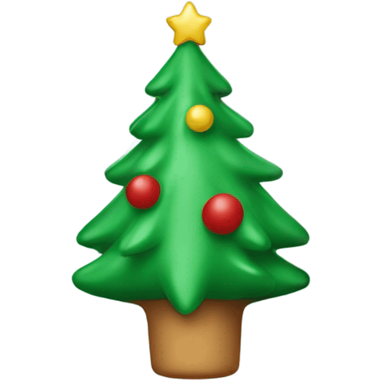 Christmas tree toy emoji