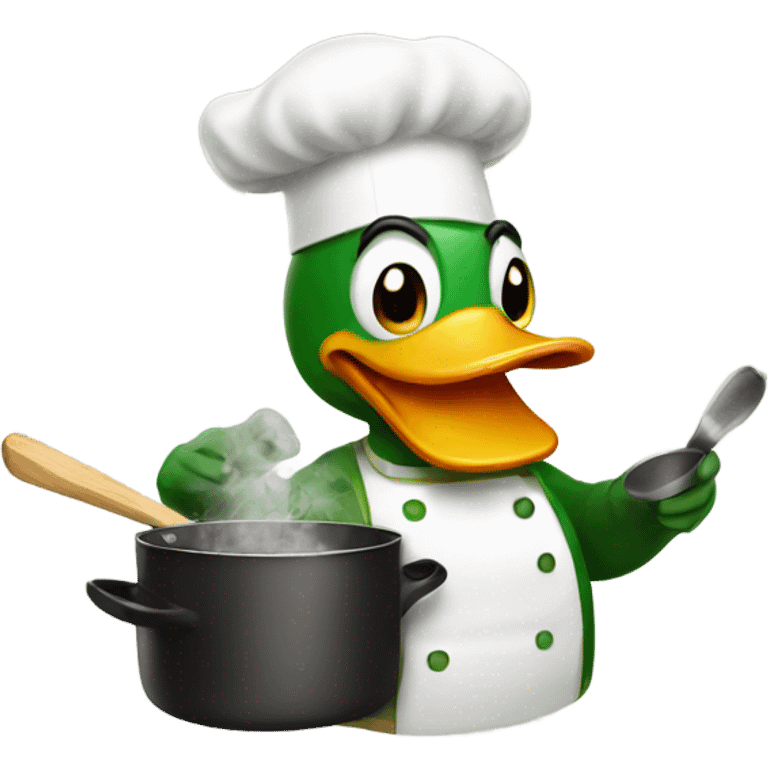 Duck cooking emoji