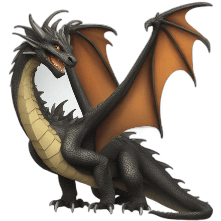 Dragon des tenebres emoji