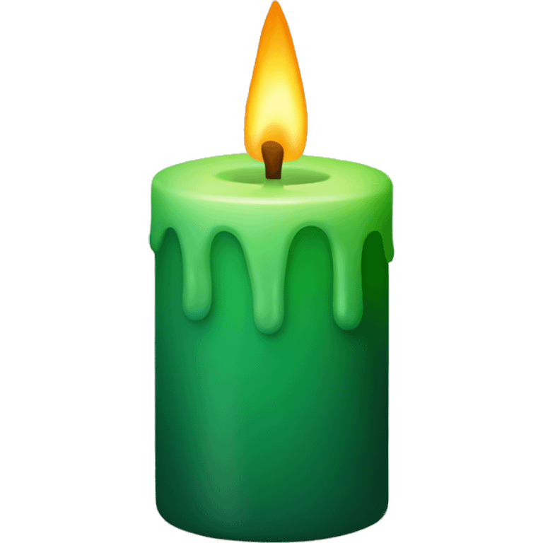 candle green emoji