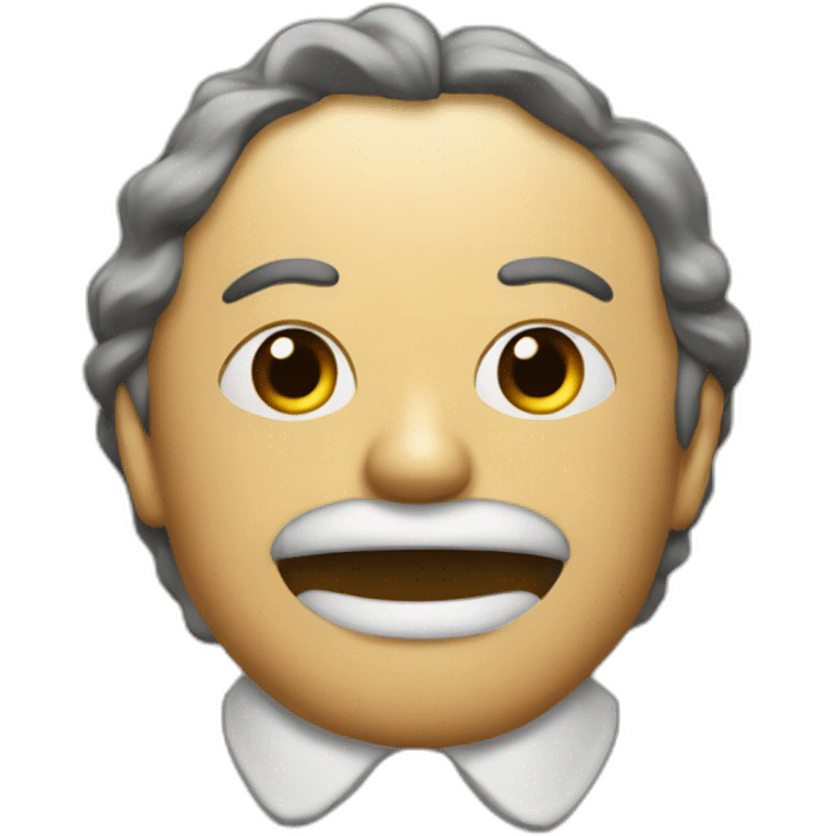 Droit dans la bouche emoji