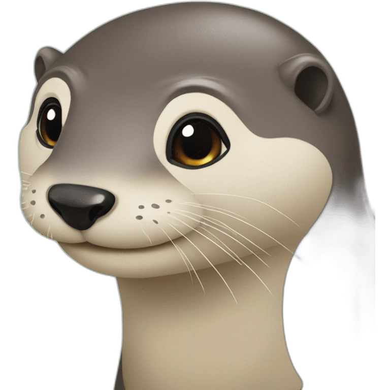 Amour loutre emoji