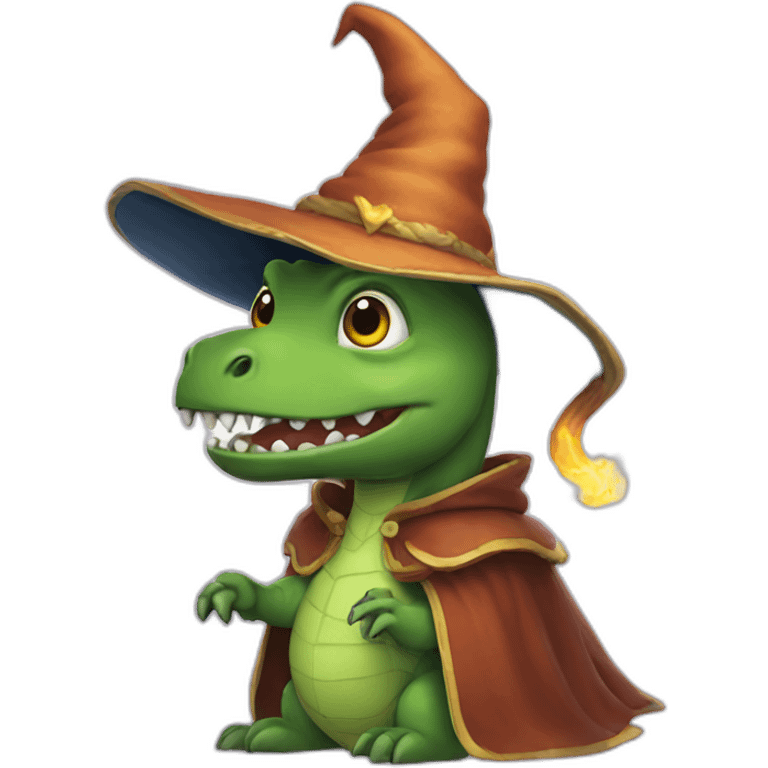 wizard-dinosaur emoji