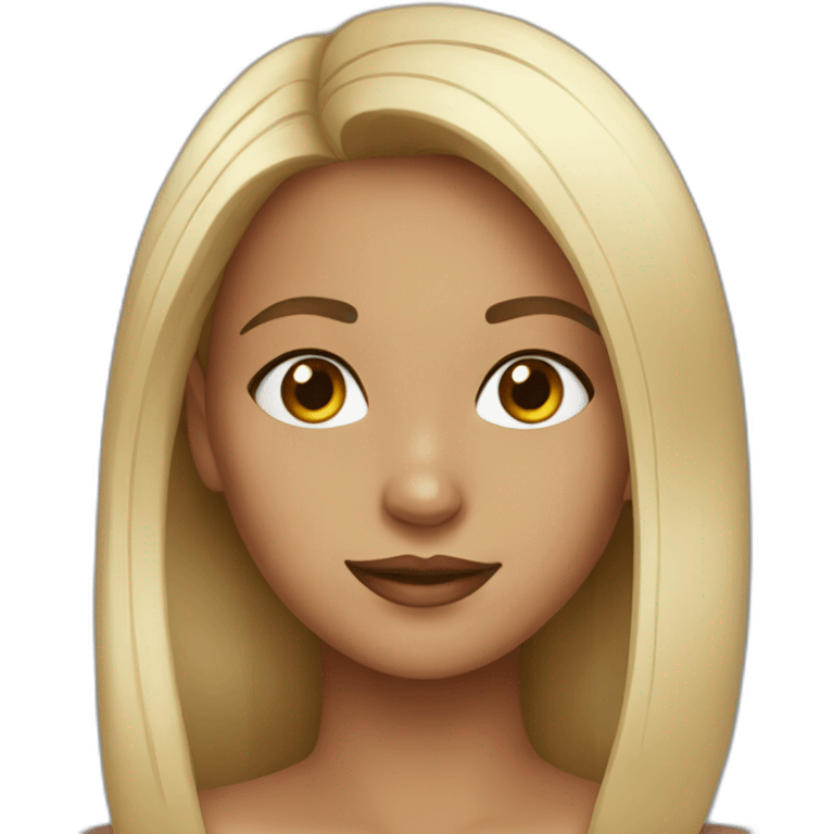 Very beautiful girl emoji