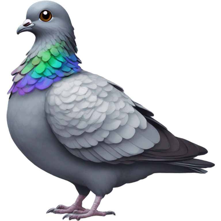 A pigeon in New York City  emoji