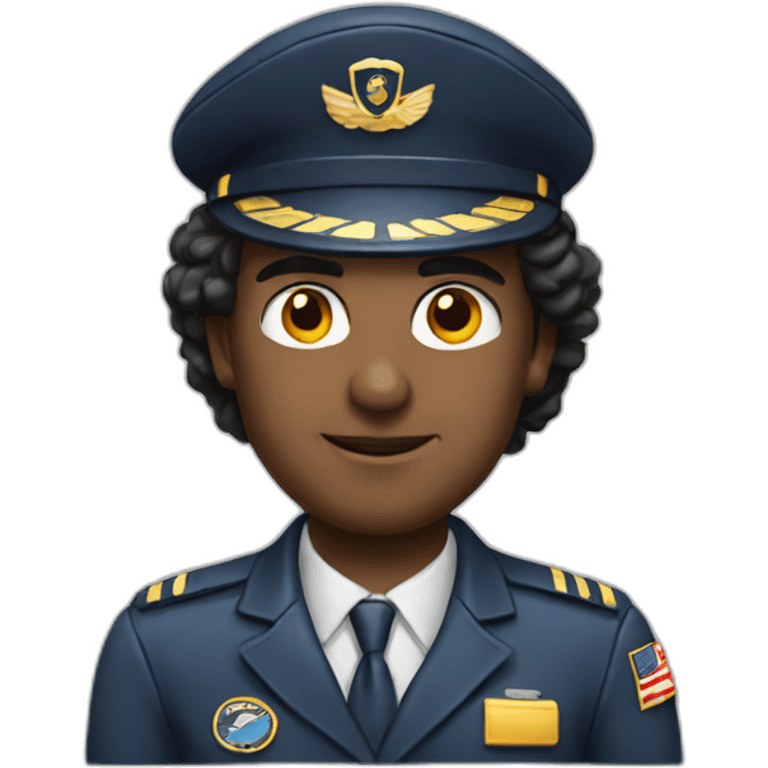 man pilot emoji