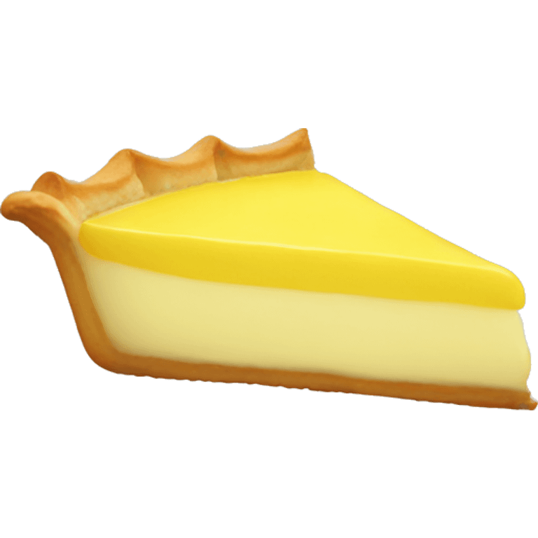 Lemon tart emoji