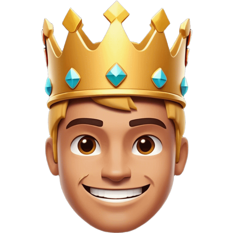 Clash of Clans aesthetic: Cinematic Playful Pixel 3D Food (Pizza, Burger, Apple) Portrait Emoji, rendered in a 3D vector-style similar to standard emojis with minimal shading and bold, simplified shapes. A compact, distinct form with signature details, softly glowing with a pixelated adventure charm. Simplified yet unmistakably iconic, highly detailed and consistent, glowing with a soft radiance and high shine. Stylized with a touch of classic pixel-art charm and a soft glowing outline, capturing the essence of a beloved gaming relic with a friendly, playful manner! emoji