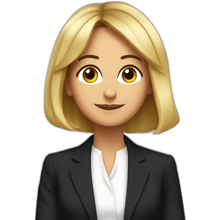 emanuelle macron qui est étonné emoji