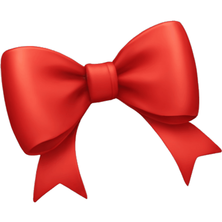 red bow emoji