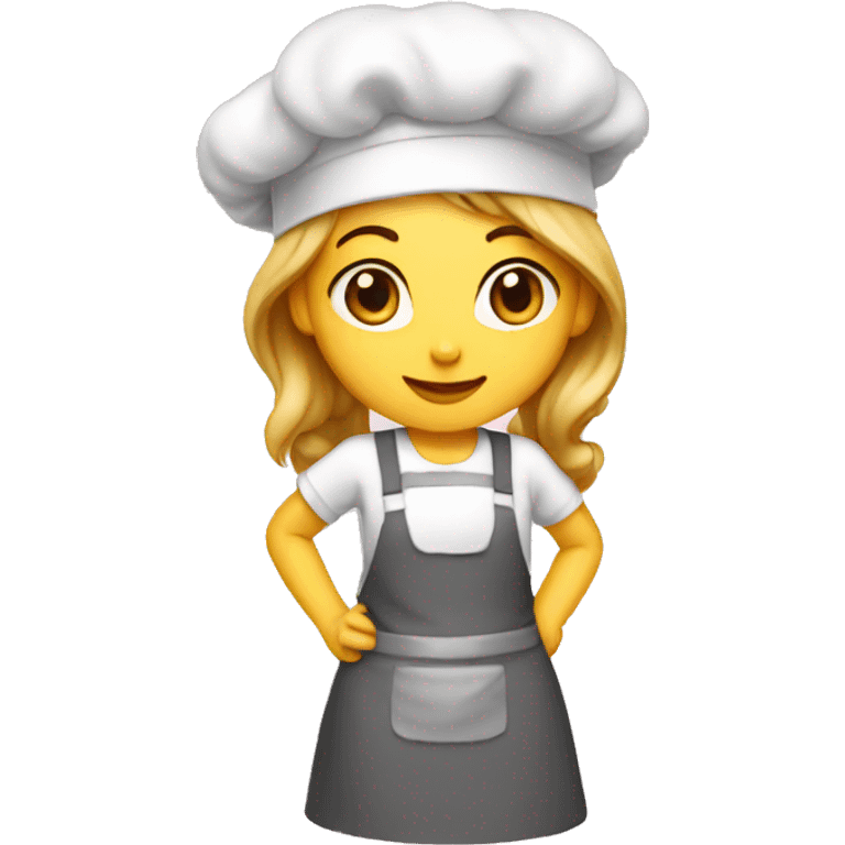 Baker girl  emoji