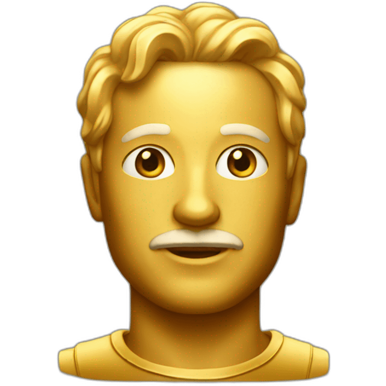 Golden man emoji