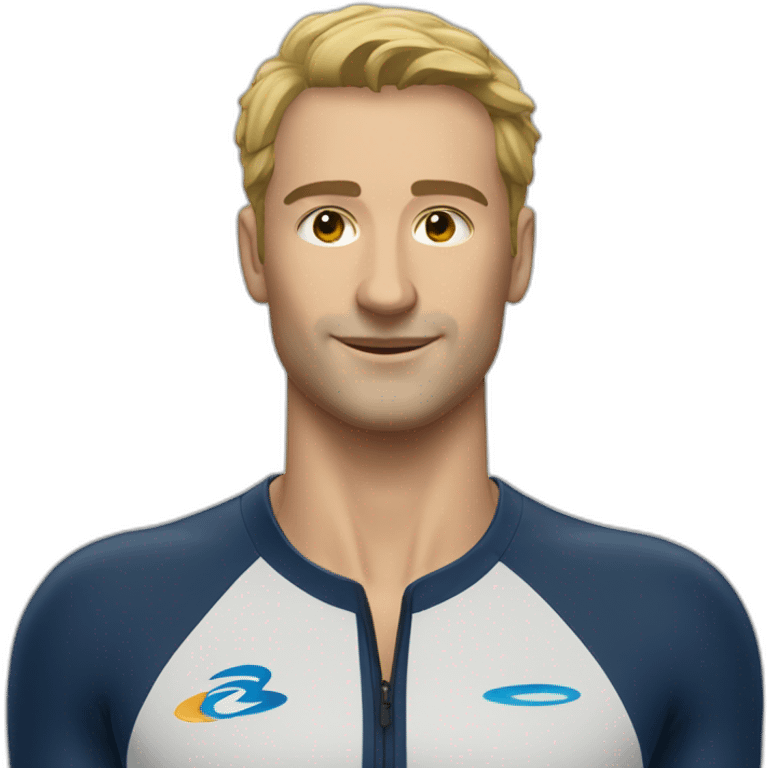 Dorian Gillet natation  emoji