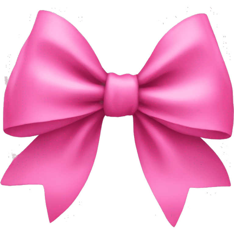 Pink bow  emoji