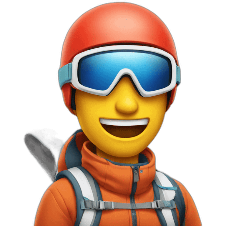 Skiing emoji