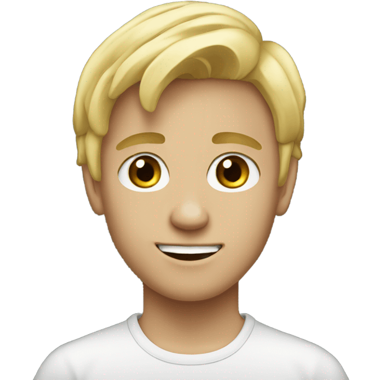 realistic blonde boy parody emoji