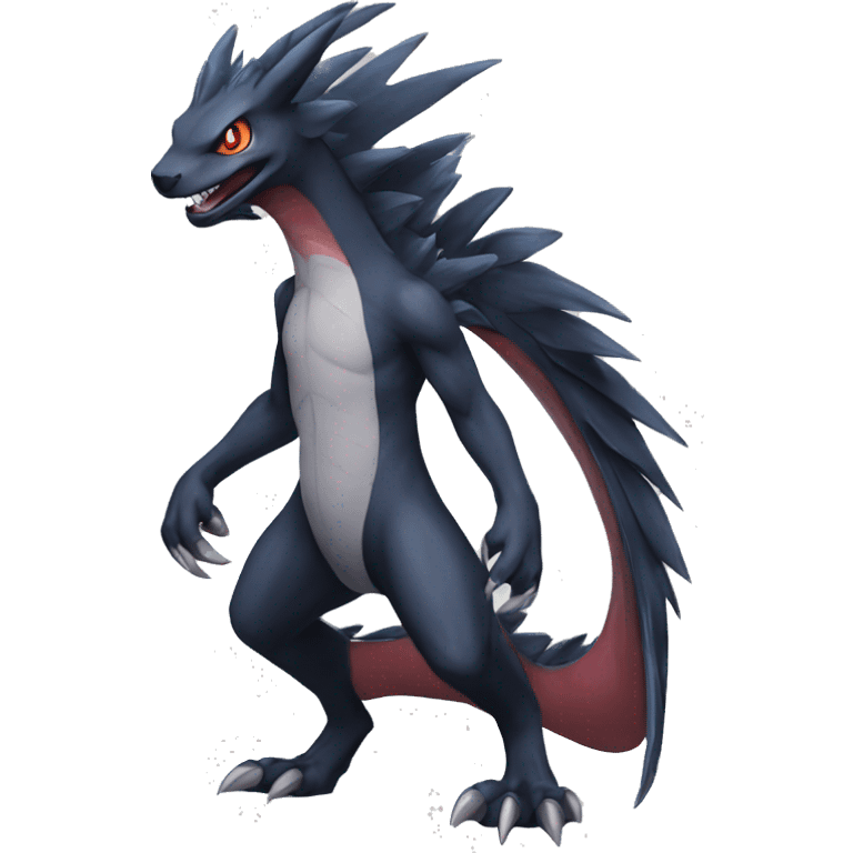 Edgy Cool Nargacuga-Pokémon-Fakémon Full Body High Quality emoji