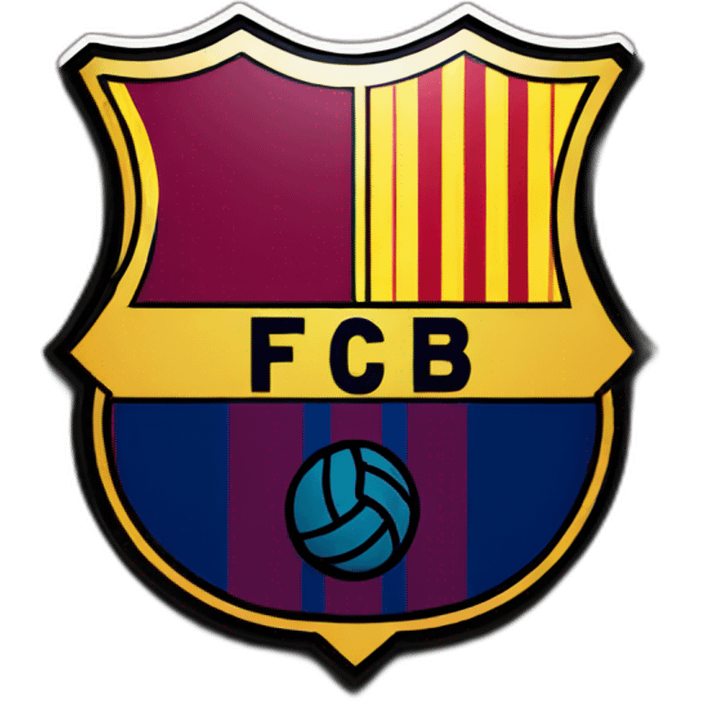 Fc barcelona badge emoji