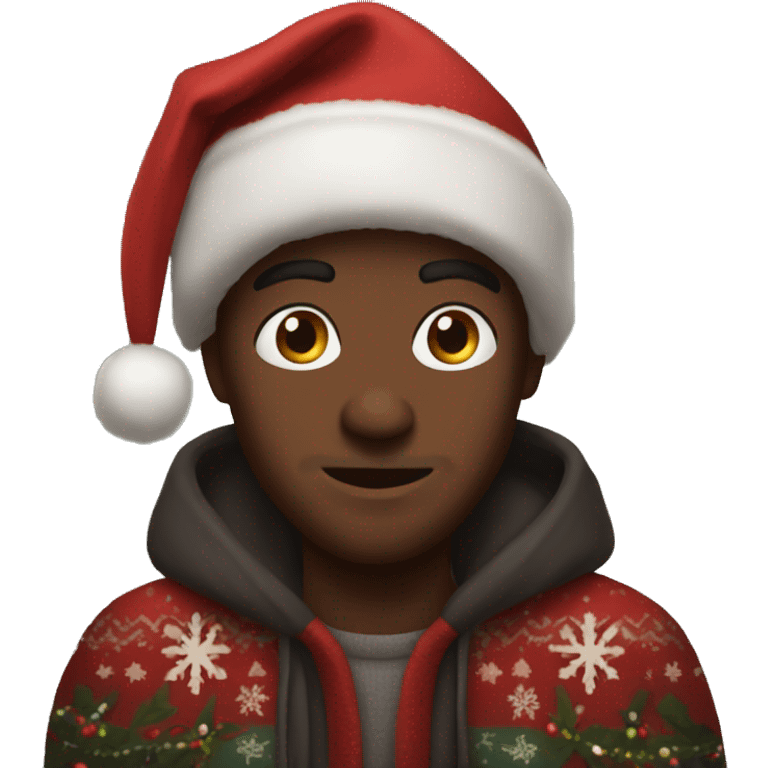 Dark cozy Christmas vibes  emoji